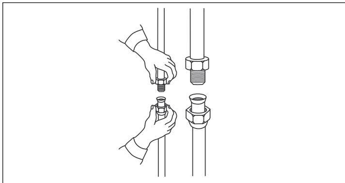 CARRIER 42PQV - Evaser les extrémités des conduites - 3