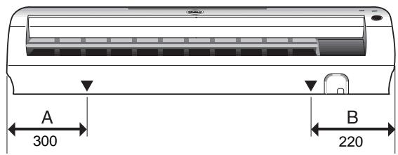 CARRIER 42PQV - Installation de l'unité interieure sur la plaque de fixation au mur - 2