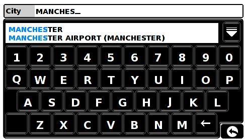 SNOOPER CC 8200 - Rechercher aux alentours d'une autre position - 5