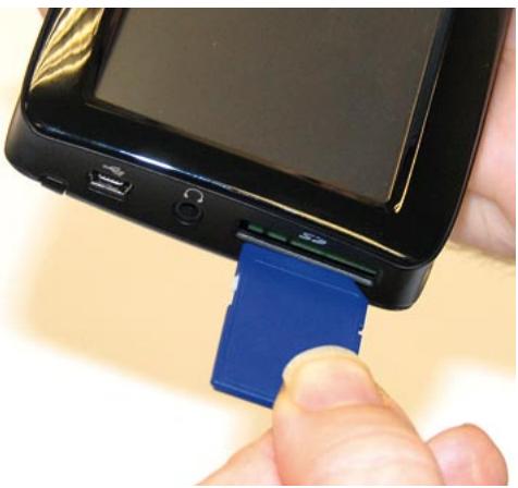 SNOOPER CC1000 - Démarrage - installation de la carte SD - 1