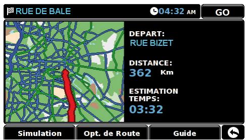 SNOOPER CC1000 - Écran récapitulatif - 2