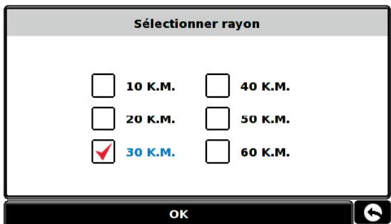 SNOOPER CC1000 - Navigation à partir de la « position actuelle - 2