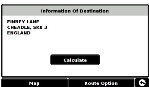 SNOOPER GPS PL2200 - Procédure avancée: configuration de votre adresse « domicile » ou « bureau » à l'aide de l'option « sauvegarder le point actuel - 5