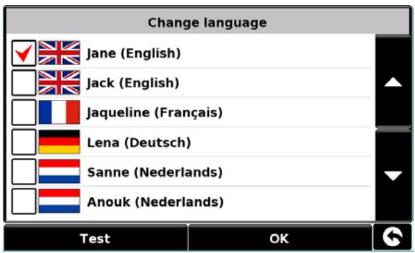 SNOOPER GPS PL2200 - Langue - 1