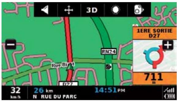 SNOOPER PL2200 - Menu rapide - 2