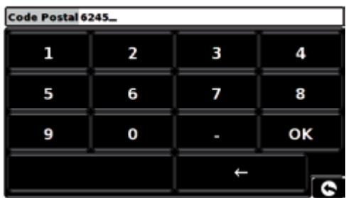 SNOOPER PL2200 - Trouver par code postal - 3