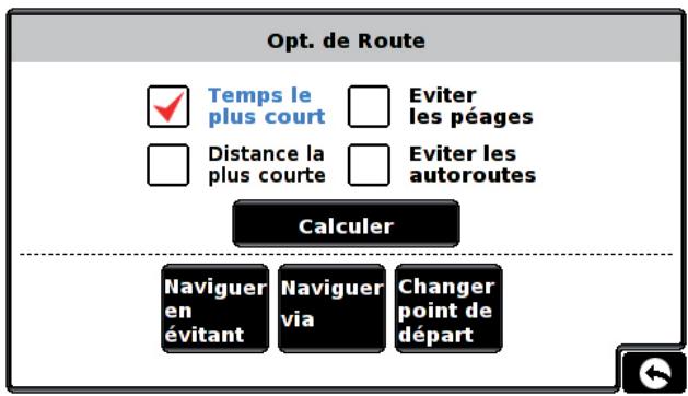 SNOOPER SYRIUS EXPERT S2500 - Options de route - 1