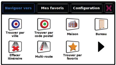 SNOOPER SYRIUS EXPERT S2500 - Utilisation de la fonctionnalité multi-trajet - 1