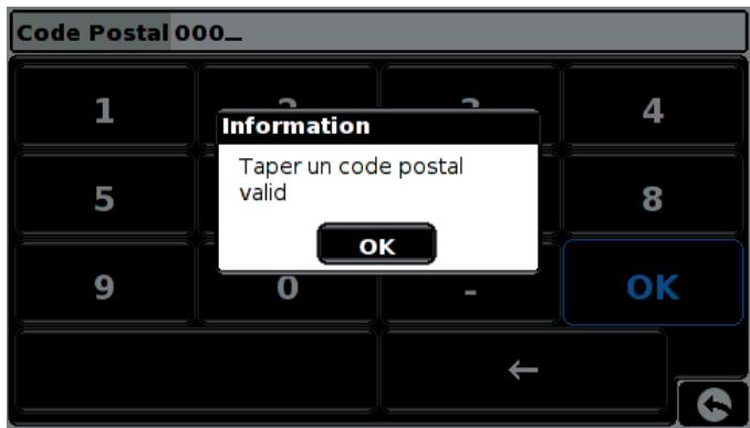 SNOOPER SYRIUS EXPERT S2500 - Trouver par code postal - 6