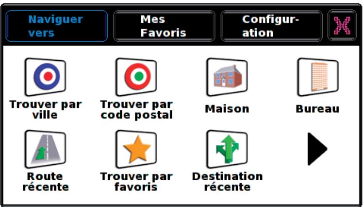 SNOOPER SYRIUS EXPERT S2500 - Guide de démarrage rapide de la navigation - 6