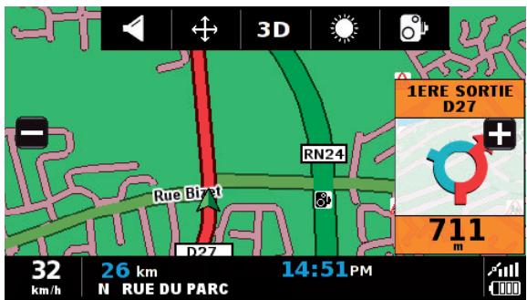 SNOOPER SYRIUS PLUS S600 - Menu rapide - 2