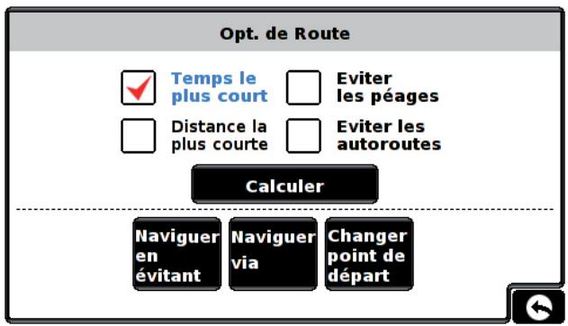 SNOOPER SYRIUS PLUS S600 - Options de route - 1
