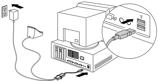 PALM CONNECT USB KIT - Stellen Sie die Verbindung her. - 1