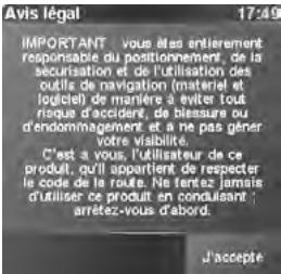 PALM GPS 3263 - Saisissez votre adresse personnelle : - 3