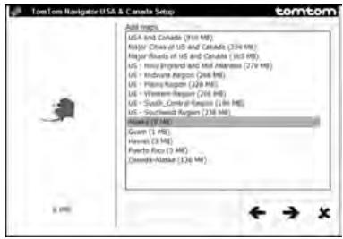 PALM GPS 3263 - Add a map: - 3