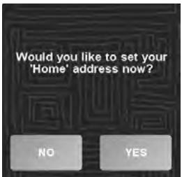 PALM GPS 3263 - Enter your home address: - 1