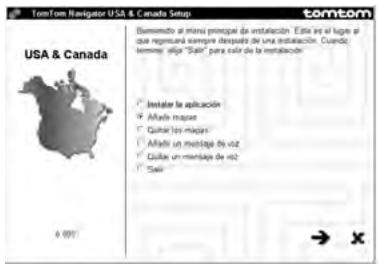 PALM GPS 3263 - Agregue un mapa: - 2
