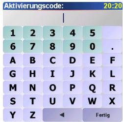 PALM GPS 3301 - NAVIGATOR-Software aktivieren - 3