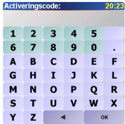 PALM GPS 3301 - De NAVIGATOR-software activeren - 3
