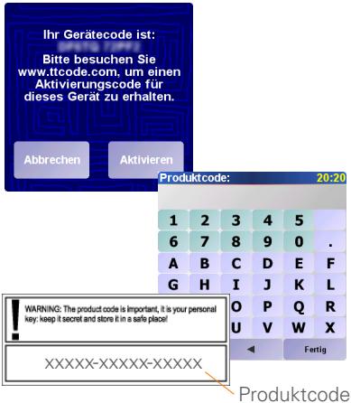 PALM GPS 3301 - NAVIGATOR-Software aktivieren - 1
