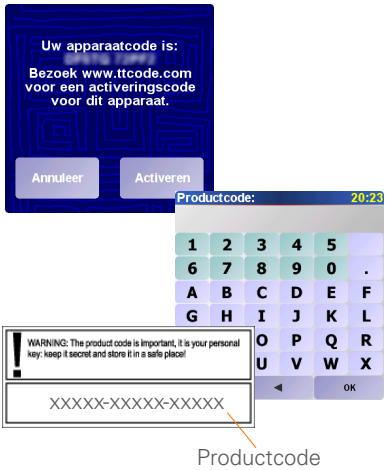 PALM GPS 3301 - De NAVIGATOR-software activeren - 1