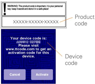 PALM GPS 3301 - Activate the NAVIGATOR software - 2
