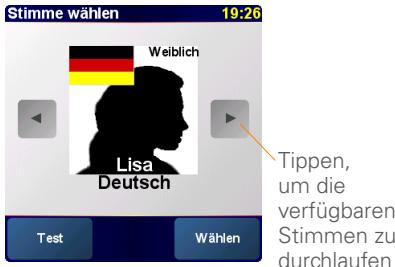 PALM GPS 3301 - Wahlen Sie die NAVIGATOR-Haupteinstellungen aus - 2