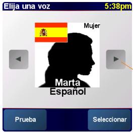 PALM GPS 3301 - Selección los parámetros de configuración Basics de NAVIGATOR - 2