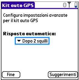 PALM NAVIGATOR CAR KIT - Impostazione del Kit GPS Navigator per auto per la risposta automatica alle chiamate - 1