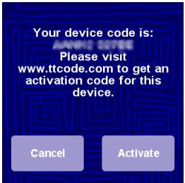 PALM NAVIGATOR CAR KIT - 選取 Activate (啟用)。 - 5