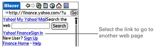 PALM ONE - Following a link - 1