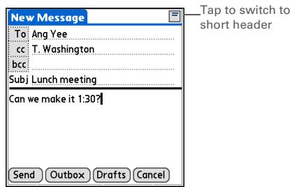 PALM ONE - Sending and Receiving Email Messages - 2