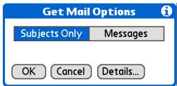 PALM ONE - Getting email messages - 4