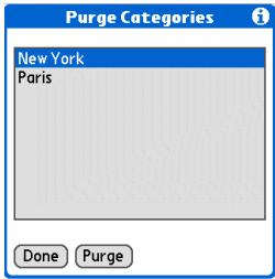 PALM ONE - Deleting an entire category of expenses - 2