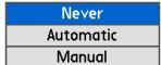 PALM ONE - Keylock Activation: - 1