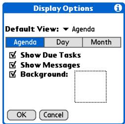PALM ONE - Customizing display options for your calendar - 2