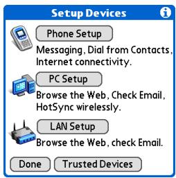 PALM ONE - Setting up a connection for Bluetooth synchronization WINDOWS ONLY - 2