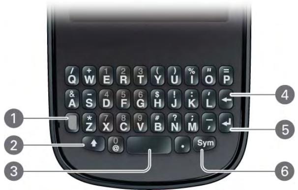 PALM PIXI - Use the keyboard - 1