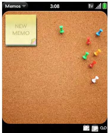 PALM PIXI - Create a memo - 1