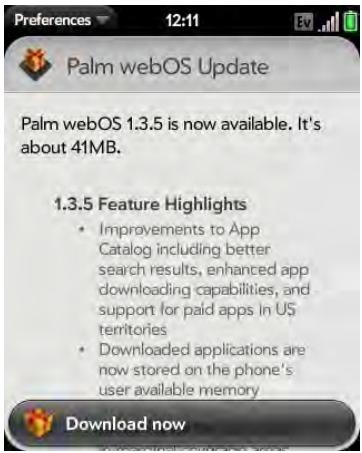 PALM PIXI - Open Updates - 2
