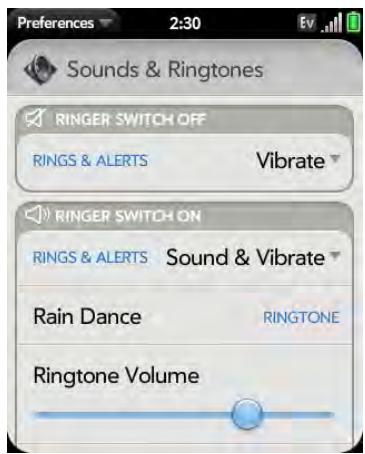 PALM PIXI - Open Sounds & Ringtones - 1