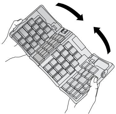 PALM PORTABLE KEYBOARD - Per chiudere la tastiera: - 2