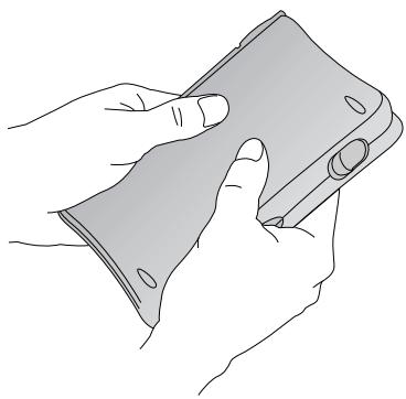 PALM PORTABLE KEYBOARD - Per chiudere la tastiera: - 3