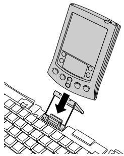 PALM PORTABLE KEYBOARD - To connect your handheld: - 3