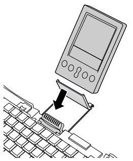 PALM PORTABLE KEYBOARD - 本体を接続するには - 2