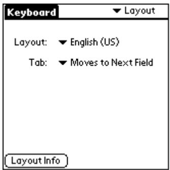 PALM PORTABLE KEYBOARD - Para modifier la configuración: - 2