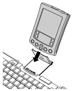 PALM PORTABLE KEYBOARD - To connect your handheld: - 1