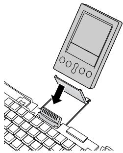 PALM PORTABLE KEYBOARD - Per collegarla al palmare: - 2