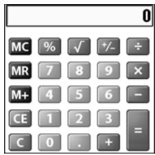 PALM TREO - Switching Between Basic and Advanced Calculator Modes - 1