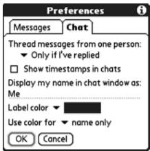 PALM TREO - Customizing Your Messaging Settings - 2